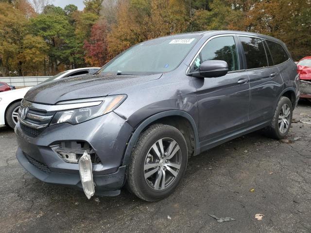 HONDA PILOT EXL 2016 with VIN 5FNYF5H57GB024872 - Photo from auction