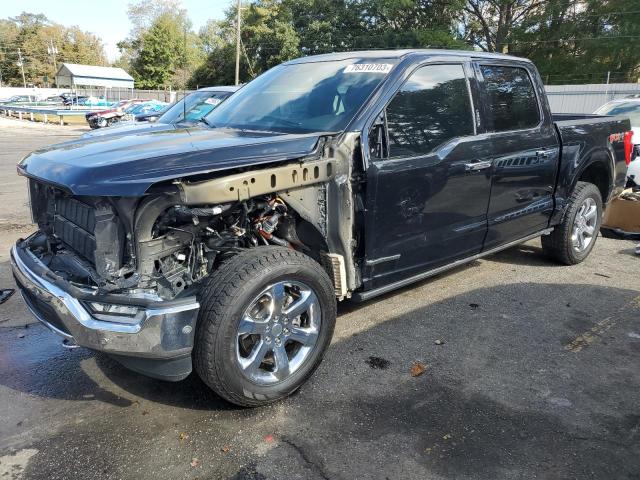 FORD F150 SUPER 2021 with VIN 1FTFW1ED6MFB99357 - Photo from auction
