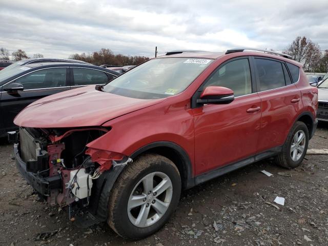 TOYOTA RAV4 XLE 2014 with VIN JTMRFREVXED092152 - Photo from auction