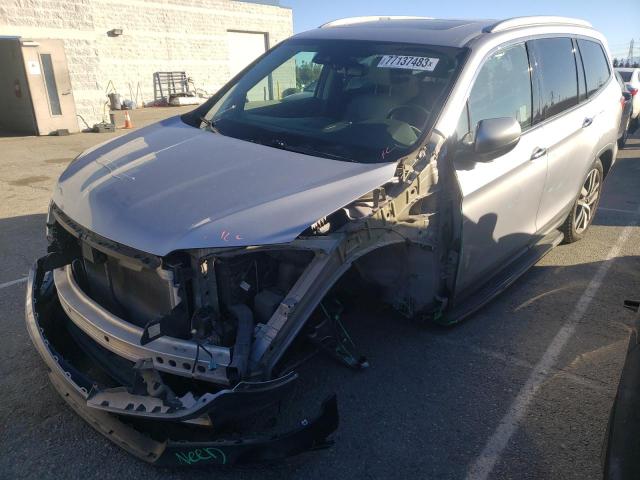 HONDA PILOT ELIT 2017 with VIN 5FNYF6H04HB066475 - Photo from auction