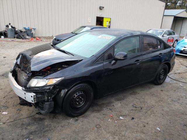 HONDA CIVIC LX 2013 with VIN 19XFB2F55DE264220 - Photo from auction