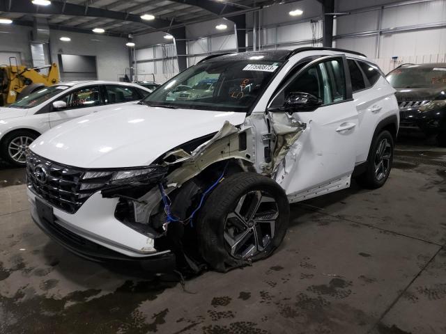 Photo 1 from auction – 2022 HYUNDAI TUCSON SEL with VIN KM8JFCA18NU026451