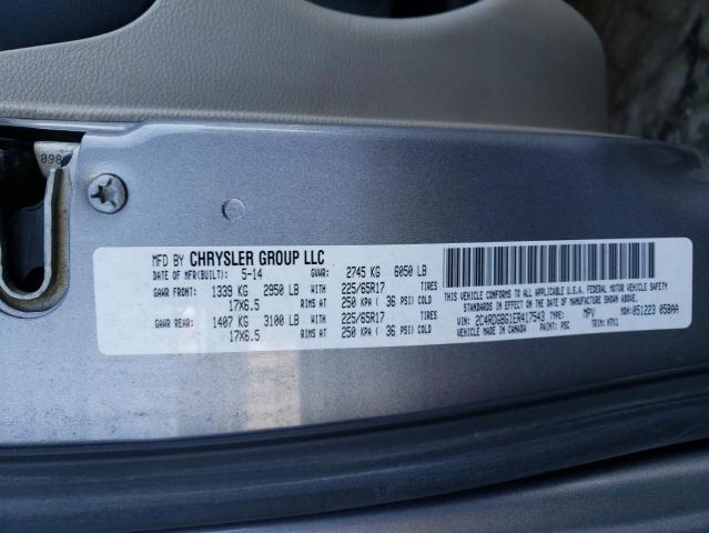 Photo 14 from auction – 2014 DODGE GRAND CARA with VIN 2C4RDGBG1ER417543