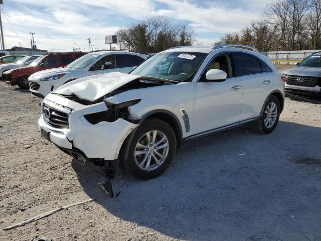 INFINITI FX37 2013 with VIN JN8CS1MU2DM141729 - Photo from auction