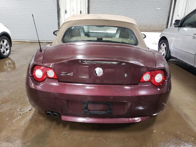 Photo 6 from auction – 2005 BMW Z4 2.5 with VIN 4USBT33535LS55167