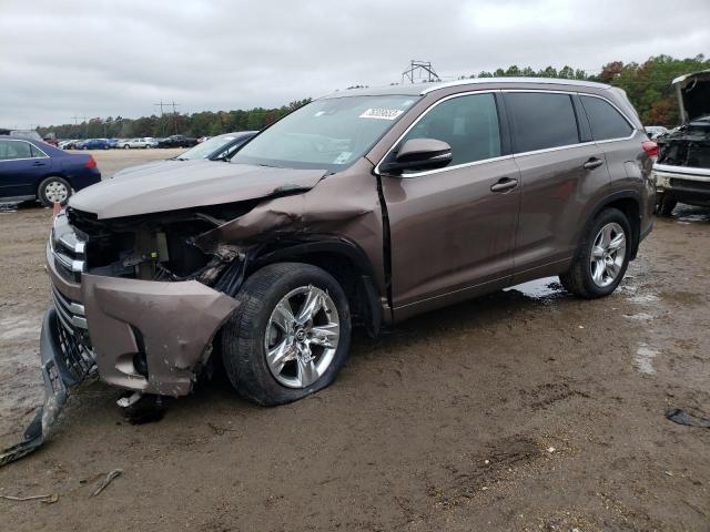 TOYOTA HIGHLANDER 2017 with VIN 5TDYZRFH9HS234768 - Photo from auction