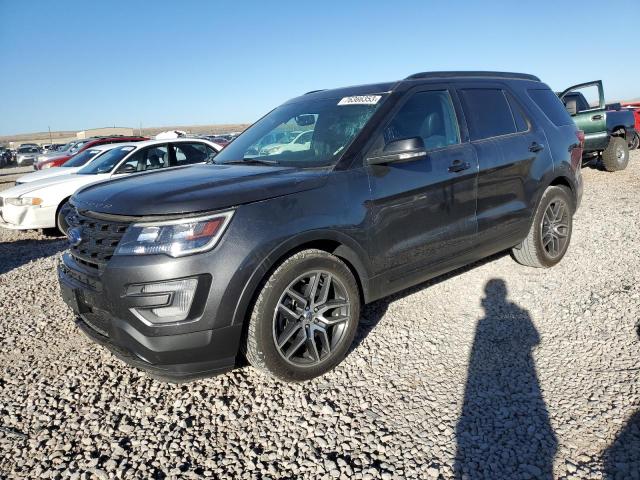 FORD EXPLORER S 2017 with VIN 1FM5K8GT9HGD88584 - Photo from auction