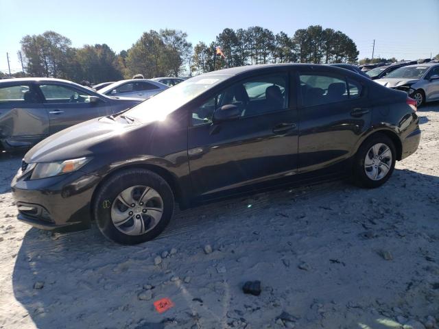 Photo 1 from auction – 2013 HONDA CIVIC LX with VIN 19XFB2F55DE270146