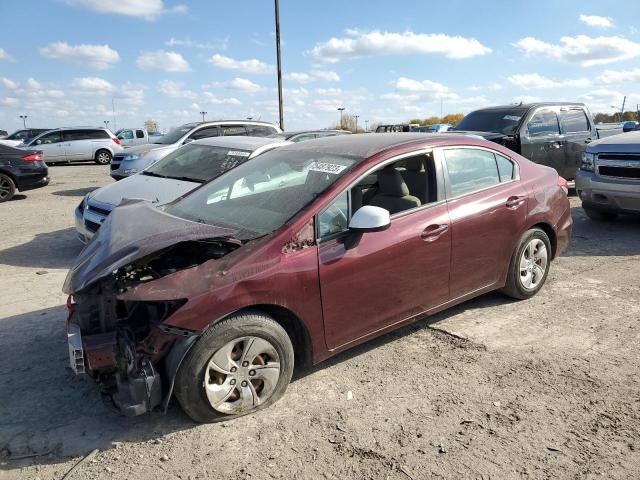 Photo 1 from auction – 2015 HONDA CIVIC LX with VIN 19XFB2F54FE009500