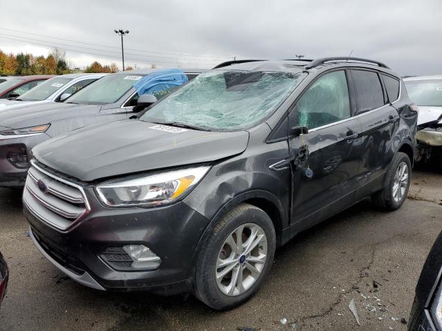 FORD ESCAPE SE 2018 with VIN 1FMCU0GD9JUA92709 - Photo from auction
