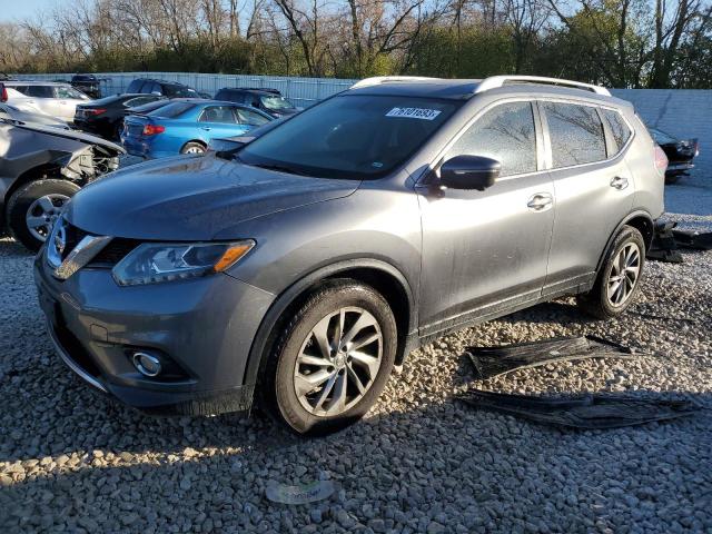 NISSAN ROGUE S 2015 with VIN 5N1AT2MT0FC796523 - Photo from auction