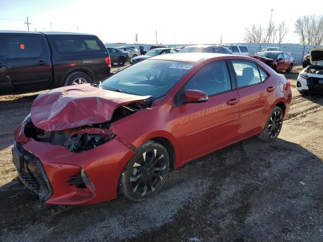 TOYOTA COROLLA L 2017 with VIN 5YFBURHE1HP694927 - Photo from auction