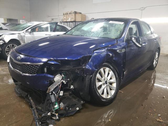 KIA OPTIMA EX 2016 con VIN 5XXGU4L35GG092179 - Foto de la subasta