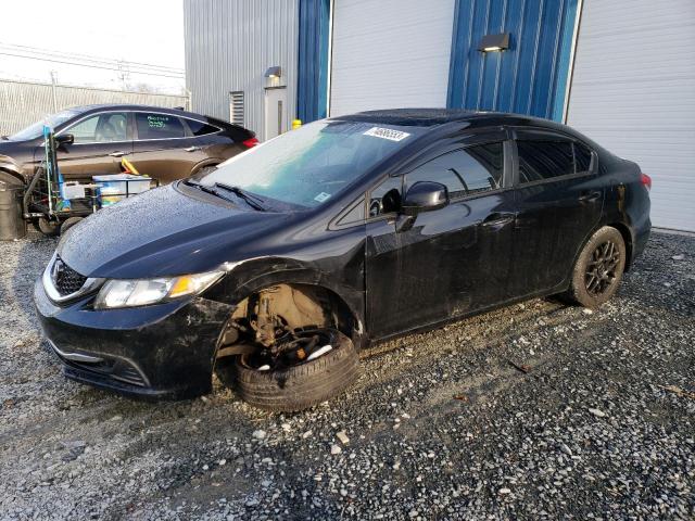 Photo 1 from auction – 2013 HONDA CIVIC LX with VIN 2HGFB2F53DH025402