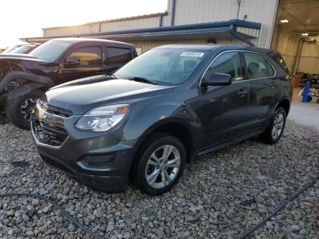 CHEVROLET EQUINOX LS 2017 with VIN 2GNALBEK1H1544094 - Photo from auction