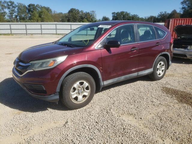 HONDA CR-V LX 2015 with VIN 2HKRM3H36FH511705 - Photo from auction