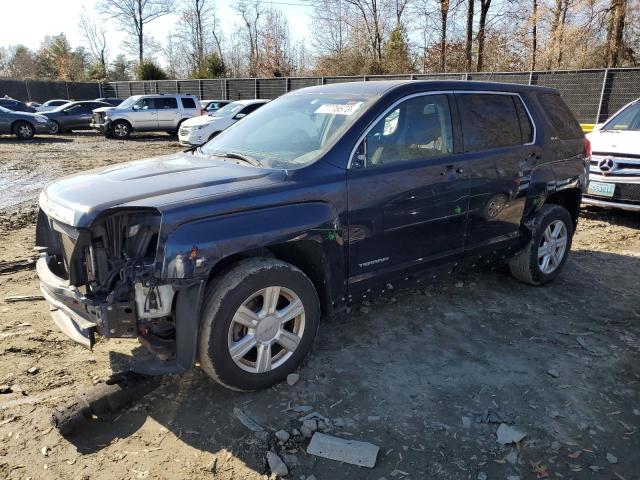 GMC TERRAIN SL 2016 with VIN 2GKALMEK6G6205504 - Photo from auction