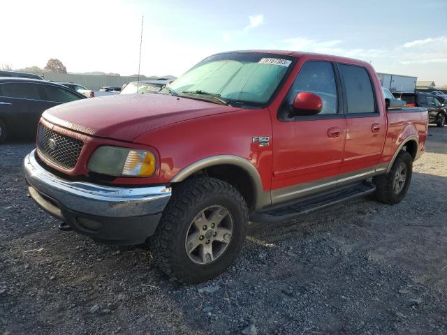 FORD F150 SUPER 2002 with VIN 1FTRW08L82KC97367 - Photo from auction