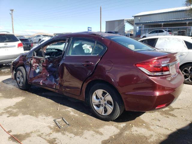 Photo 2 from auction – 2013 HONDA CIVIC LX with VIN 19XFB2F53DE047068