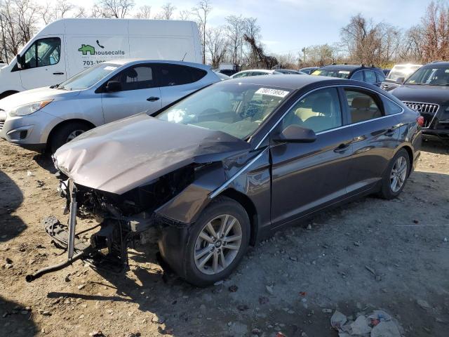 HYUNDAI SONATA SE 2016 with VIN 5NPE24AF4GH306609 - Photo from auction
