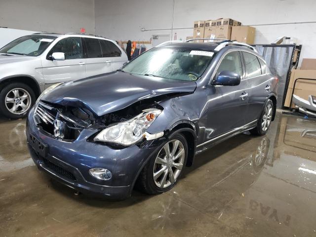 INFINITI EX35 BASE 2010 with VIN JN1AJ0HR5AM754562 - Photo from auction