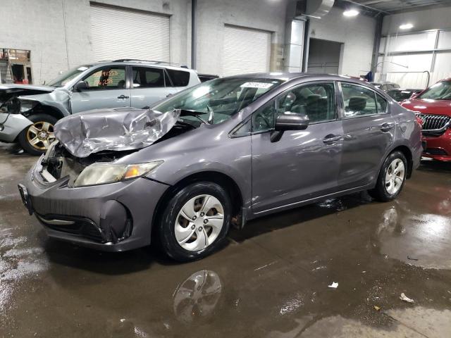 HONDA CIVIC LX 2014 with VIN 19XFB2F55EE085287 - Photo from auction