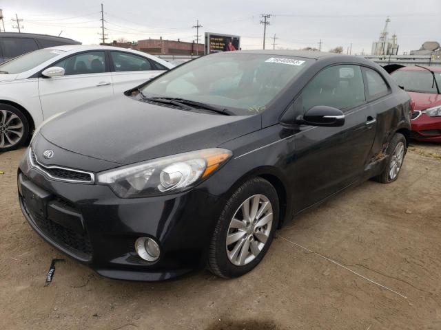 KIA FORTE EX 2015 with VIN KNAFX6A82F5373448 - Photo from auction