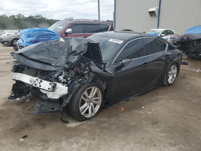 LEXUS IS 300 2022 with VIN JTHAA1D28N5121032 - Photo from auction