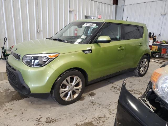 KIA SOUL + 2015 with VIN KNDJP3A50F7758688 - Photo from auction
