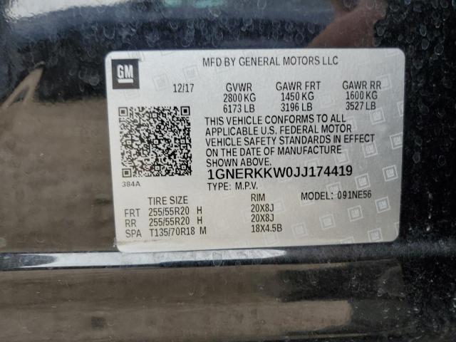 Photo 14 from auction – 2018 CHEVROLET TRAVERSE P with VIN 1GNERKKW0JJ174419
