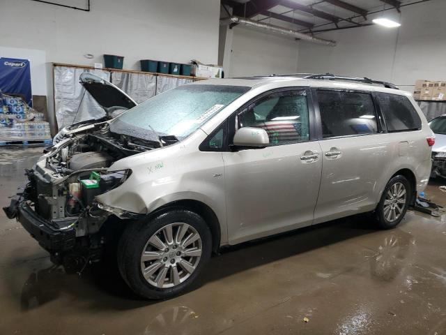 TOYOTA SIENNA XLE 2017 with VIN 5TDDZ3DC6HS151947 - Photo from auction