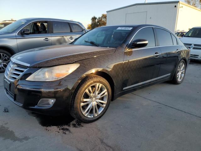 HYUNDAI GENESIS 4. 2011 with VIN KMHGC4DF6BU142419 - Photo from auction