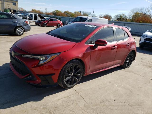 TOYOTA COROLLA SE 2021 with VIN JTND4MBE2M3108660 - Photo from auction