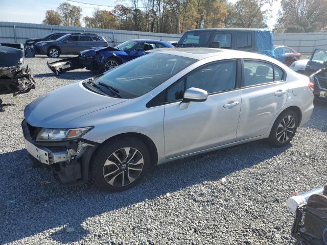 HONDA CIVIC EX 2014 مع رقم تعريف المركبة 19XFB2F84EE058768 - صورة من المزاد