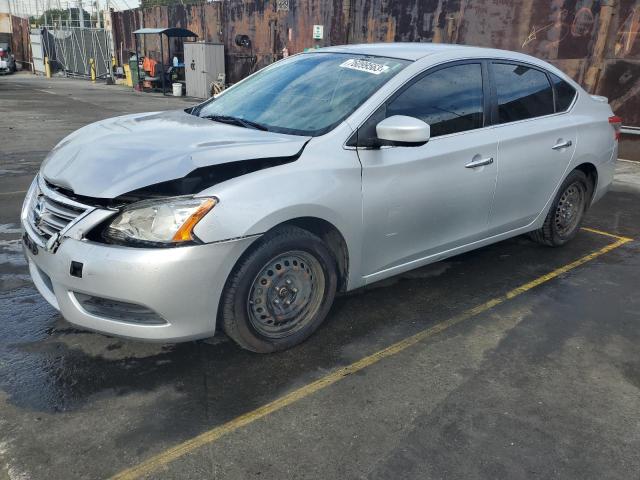 NISSAN SENTRA S 2013 with VIN 3N1AB7AP1DL727260 - Photo from auction