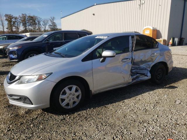 Photo 1 from auction – 2014 HONDA CIVIC LX with VIN 2HGFB2F57EH551128