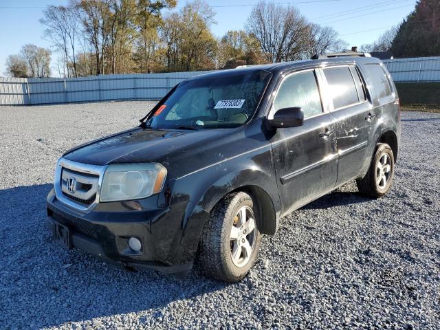 HONDA PILOT EXL 2009 with VIN 5FNYF48529B045965 - Photo from auction