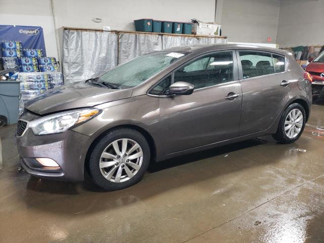 KIA FORTE EX 2014 with VIN KNAFX5A81E5165702 - Photo from auction