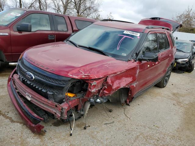 FORD EXPLORER S 2014 with VIN 1FM5K8GT7EGA89736 - Photo from auction