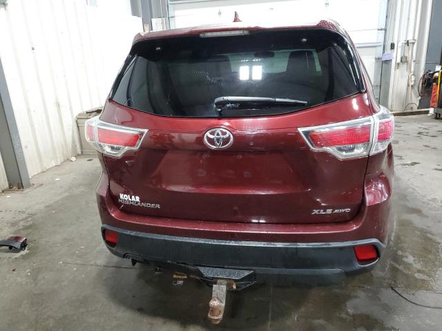 Photo 6 from auction – 2015 TOYOTA HIGHLANDER with VIN 5TDJKRFH5FS077792