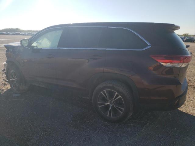 Photo 2 from auction – 2019 TOYOTA HIGHLANDER with VIN 5TDZZRFH9KS352654