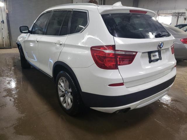 Photo 2 from auction – 2012 BMW X3 XDRIVE2 with VIN 5UXWX5C54CL728447