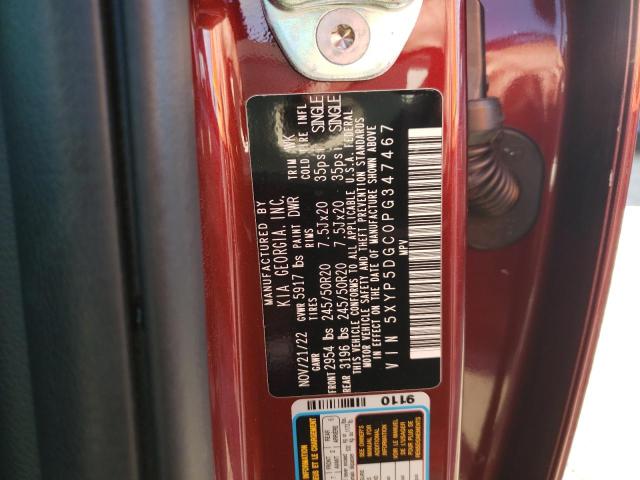 Photo 14 from auction – 2023 KIA TELLURIDE with VIN 5XYP5DGC0PG347467