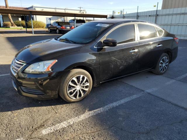 NISSAN SENTRA S 2013 with VIN 3N1AB7AP1DL730305 - Photo from auction