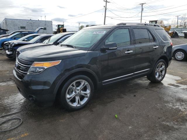FORD EXPLORER L 2015 with VIN 1FM5K7F80FGB82929 - Photo from auction