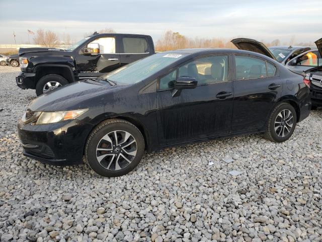 HONDA CIVIC EX 2015 with VIN 2HGFB2F80FH500307 - Photo from auction