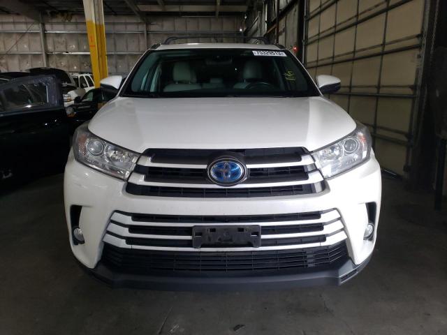 Photo 5 from auction – 2018 TOYOTA HIGHLANDER with VIN 5TDJGRFH7JS039670