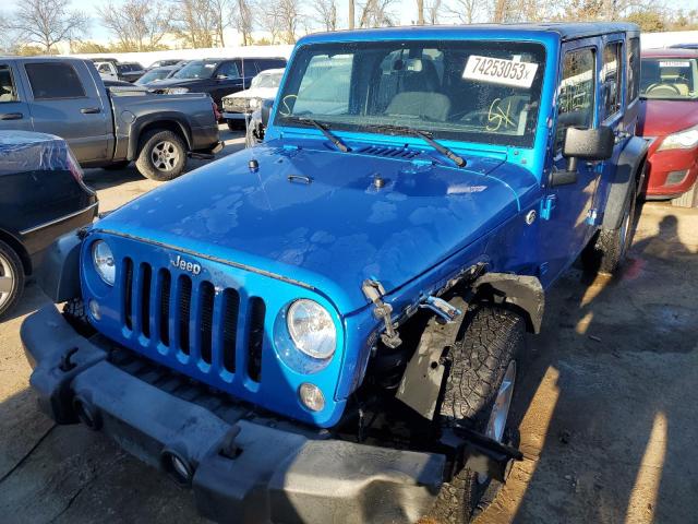 JEEP WRANGLER U 2015 with VIN 1C4BJWDGXFL755552 - Photo from auction