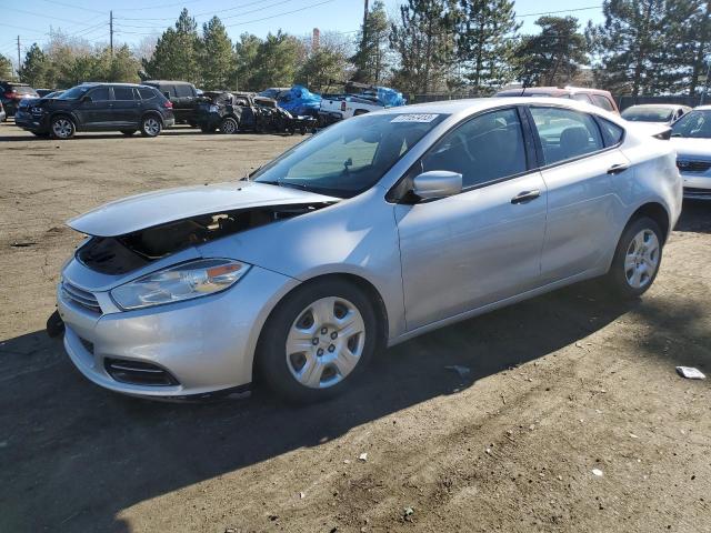 DODGE DART SE 2013 with VIN 1C3CDFAA2DD198322 - Photo from auction