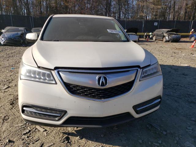 Photo 5 from auction – 2016 ACURA MDX TECHNO with VIN 5FRYD4H46GB055472